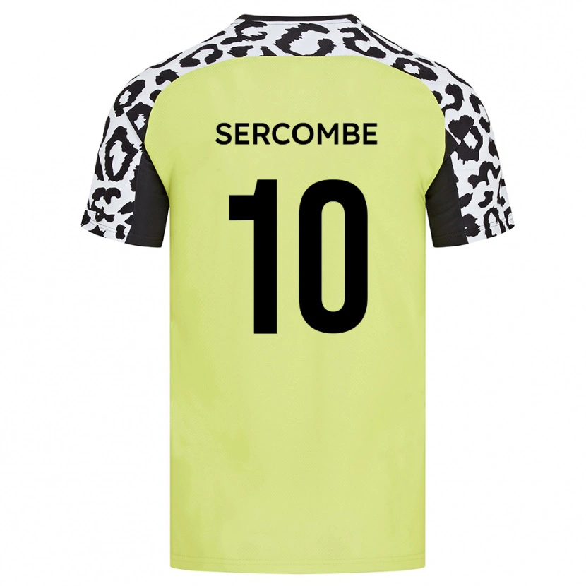 Danxen Heren Liam Sercombe #10 Fluorescerend Geel Thuisshirt Thuistenue 2025/26 T-Shirt