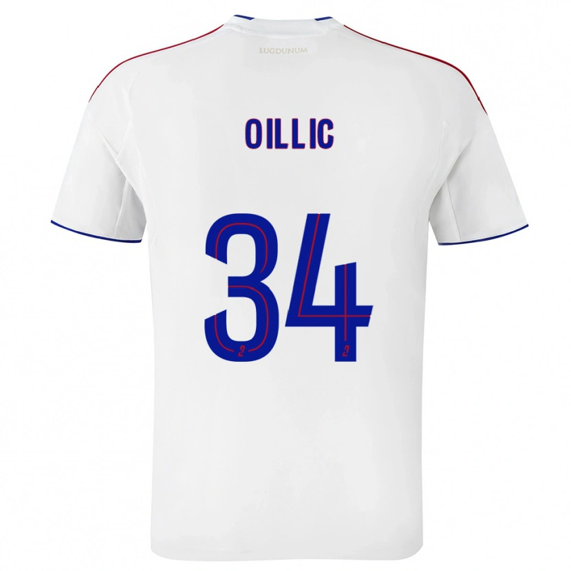 Danxen Heren Laureen Oillic #34 Wit Rood Thuisshirt Thuistenue 2025/26 T-Shirt