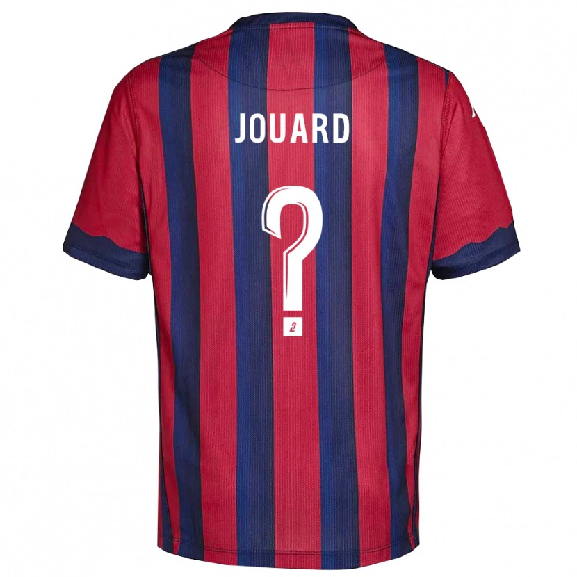 Danxen Heren Dylan Jouard #0 Bourgondisch Marine Thuisshirt Thuistenue 2025/26 T-Shirt