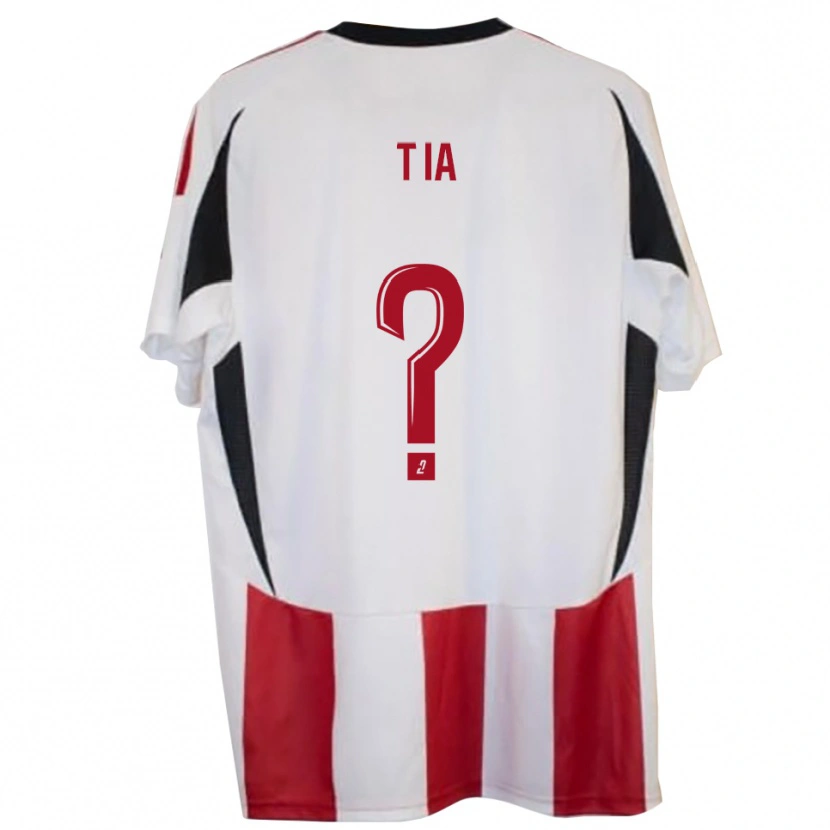 Danxen Heren Davy Tia #0 Rood Blauw Thuisshirt Thuistenue 2025/26 T-Shirt