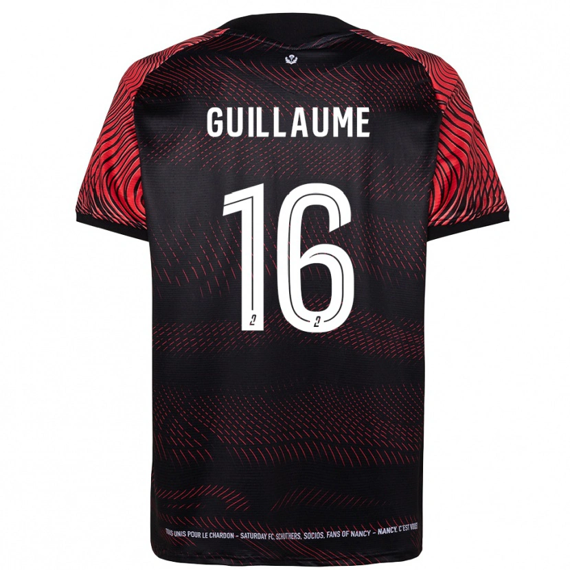 Danxen Heren Théo Guillaume #16 Wit Rood Thuisshirt Thuistenue 2025/26 T-Shirt