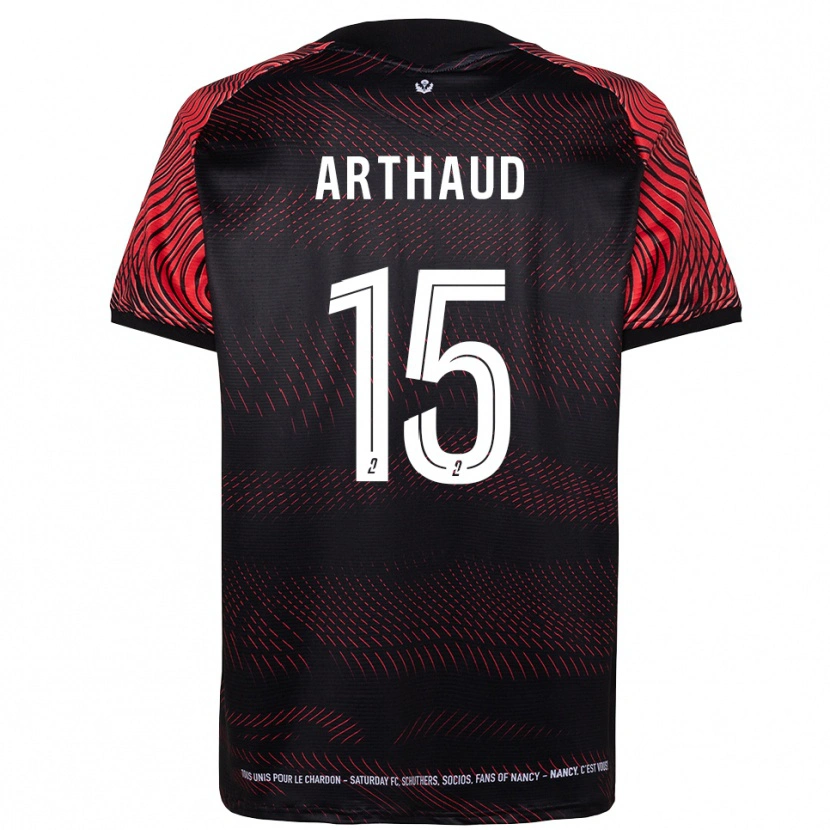 Danxen Heren Isaac Arthaud #15 Wit Rood Thuisshirt Thuistenue 2025/26 T-Shirt