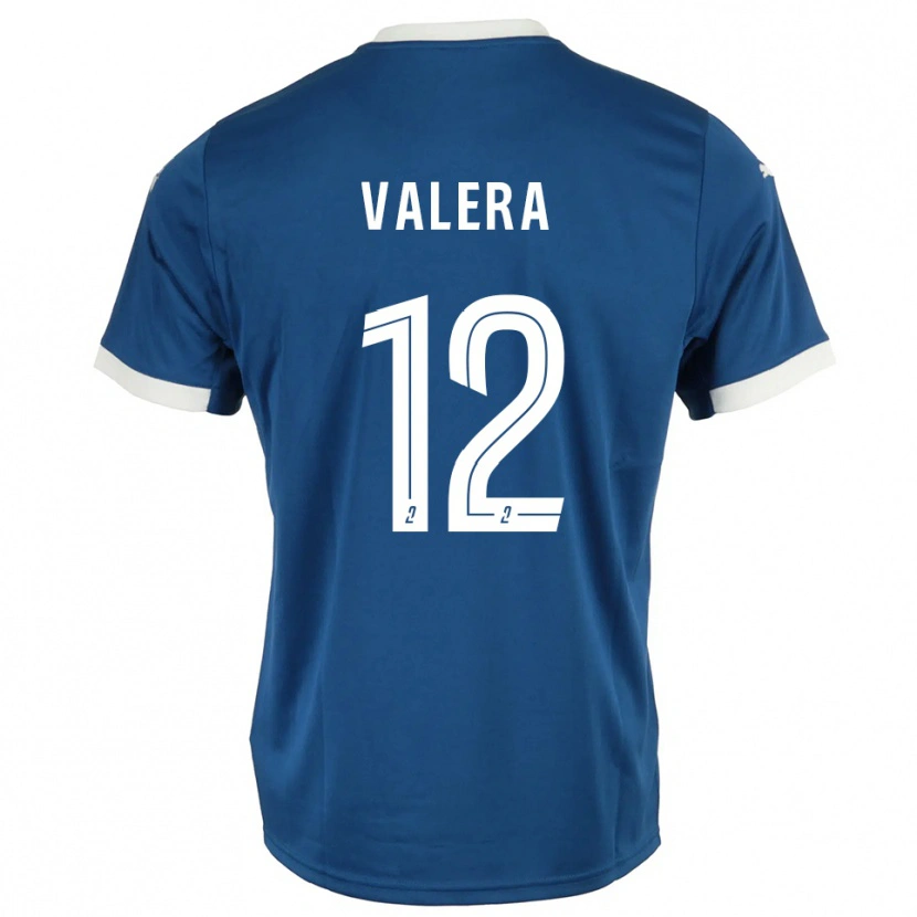 Danxen Heren Louis Valera #12 Blauw Wit Thuisshirt Thuistenue 2025/26 T-Shirt