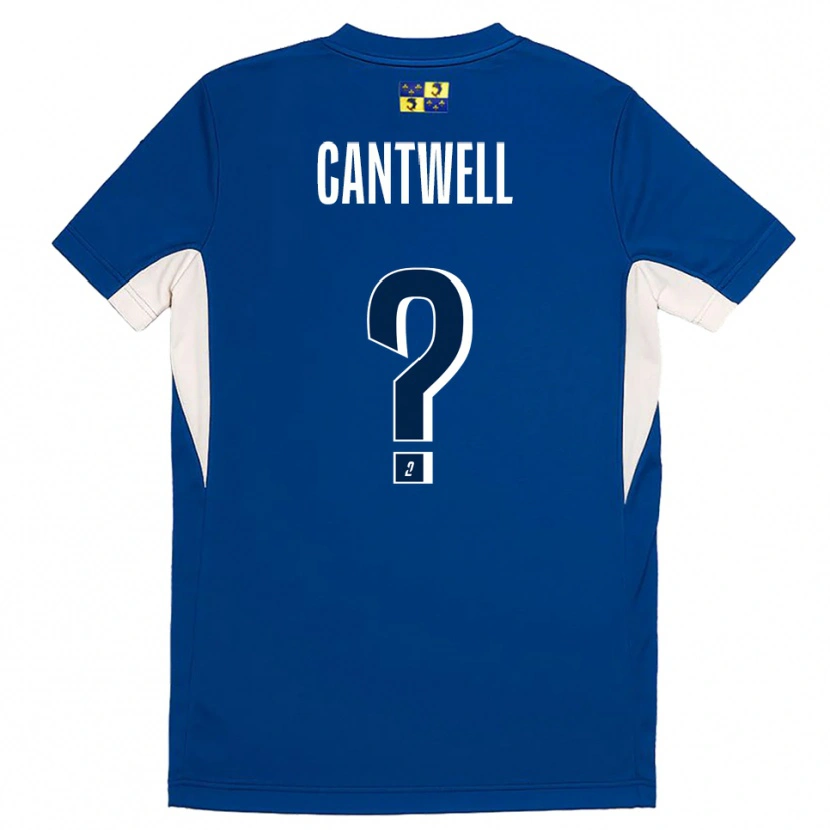 Danxen Heren Anna Cantwell #0 Blauw Marine Thuisshirt Thuistenue 2025/26 T-Shirt