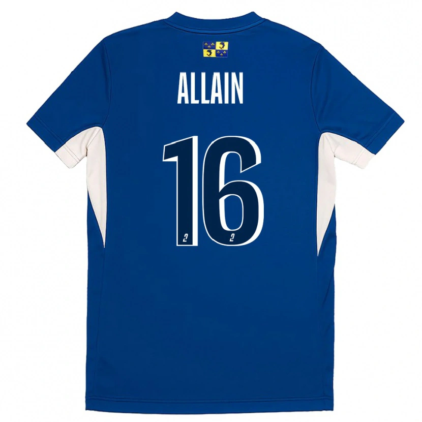 Danxen Heren Bobby Allain #16 Blauw Marine Thuisshirt Thuistenue 2025/26 T-Shirt