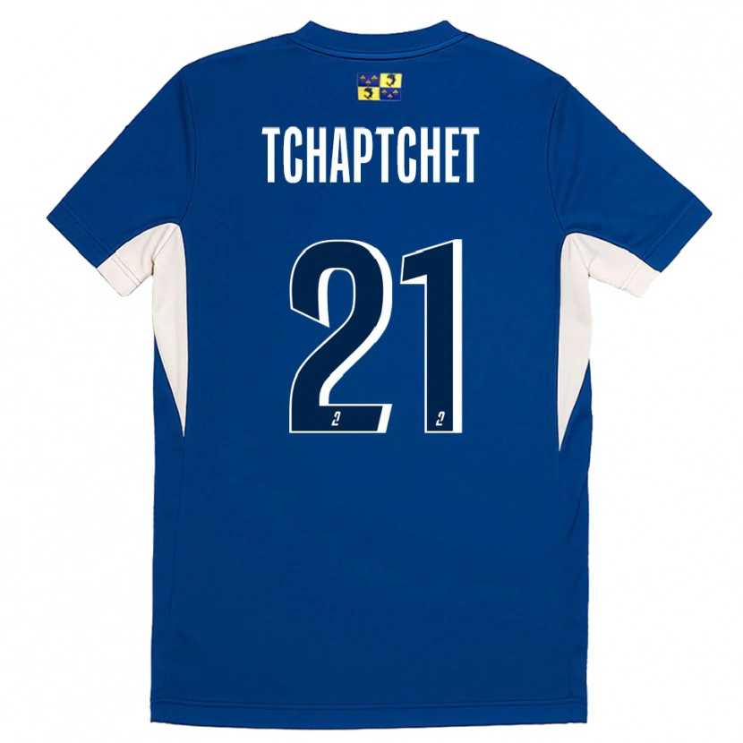 Danxen Heren Allan Tchaptchet #21 Blauw Marine Thuisshirt Thuistenue 2025/26 T-Shirt