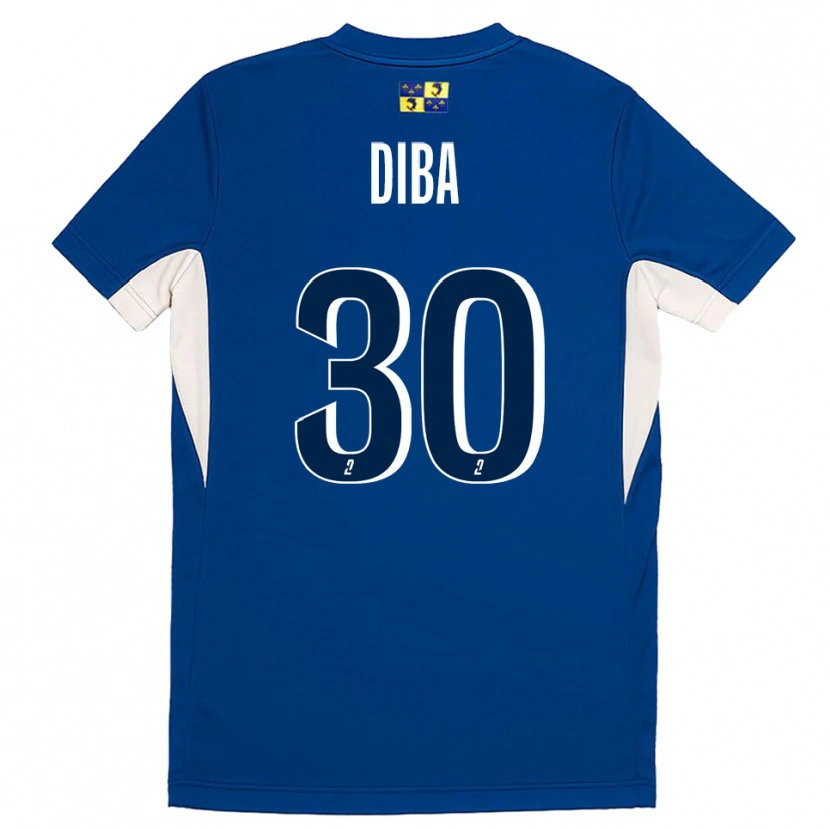Danxen Heren Samba Diba #30 Blauw Marine Thuisshirt Thuistenue 2025/26 T-Shirt
