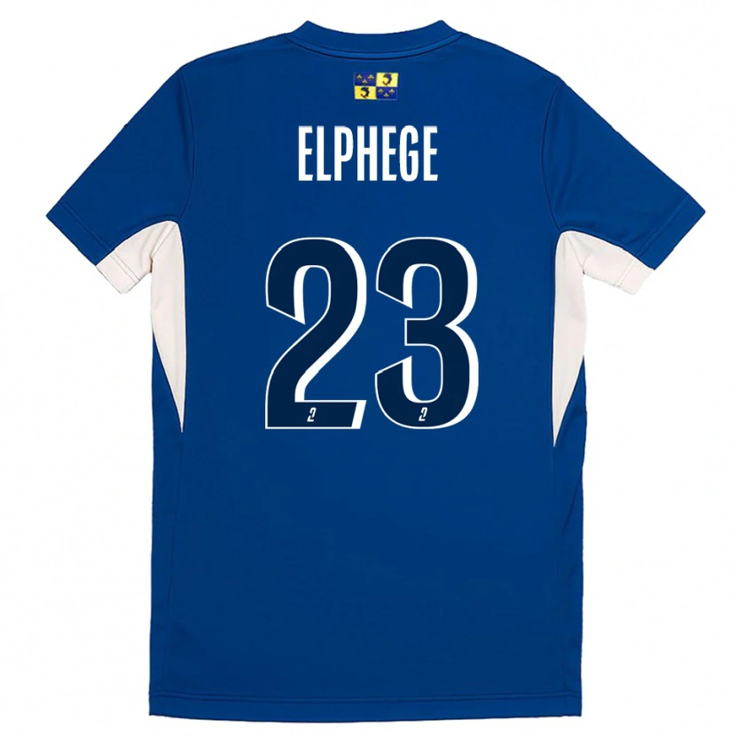 Danxen Heren Nesta Elphege #23 Blauw Marine Thuisshirt Thuistenue 2025/26 T-Shirt