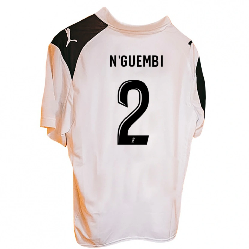 Danxen Heren Gabriel N'guembi #2 Oranje Zwart Thuisshirt Thuistenue 2025/26 T-Shirt