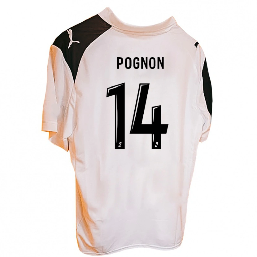 Danxen Heren Ange Pognon #14 Oranje Zwart Thuisshirt Thuistenue 2025/26 T-Shirt