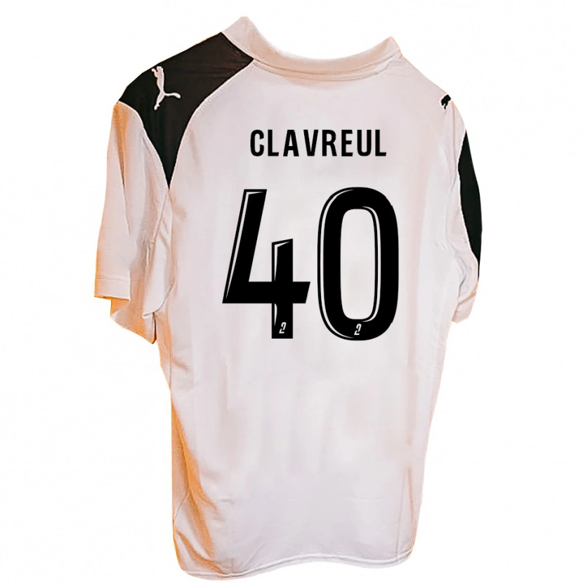 Danxen Heren Ethan Clavreul #40 Oranje Zwart Thuisshirt Thuistenue 2025/26 T-Shirt