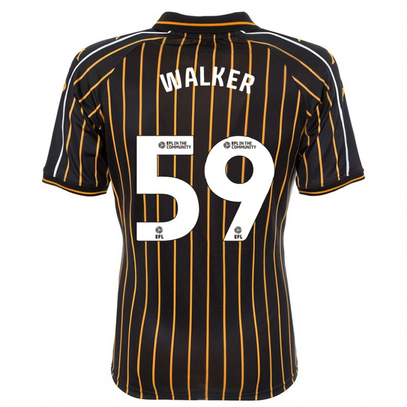 Danxen Heren Coist Walker #59 Wit Zwart Uitshirt Uittenue 2025/26 T-Shirt