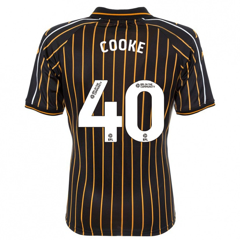 Danxen Heren Megan Cooke #40 Wit Zwart Uitshirt Uittenue 2025/26 T-Shirt