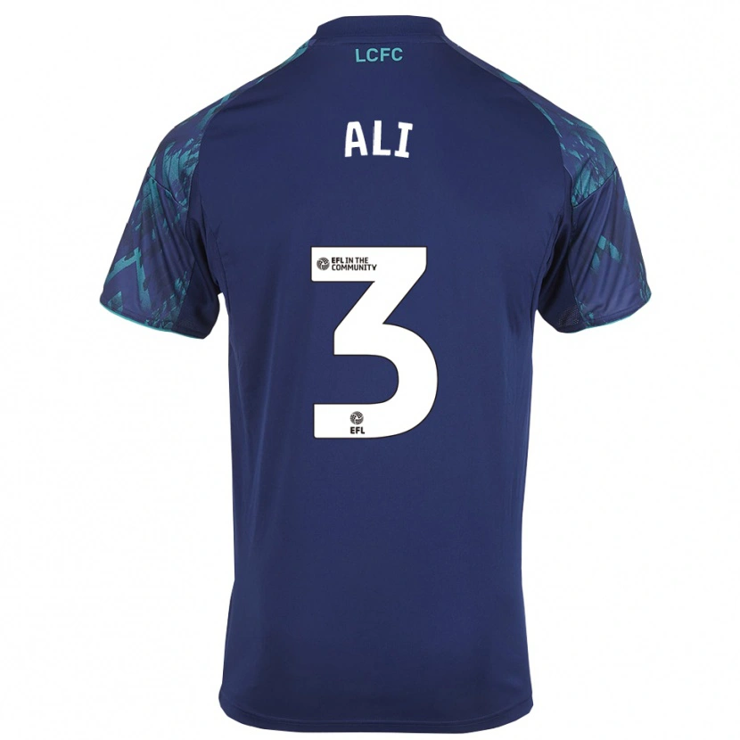 Danxen Heren Mirsad Ali #3 Marine Groen Wit Uitshirt Uittenue 2025/26 T-Shirt