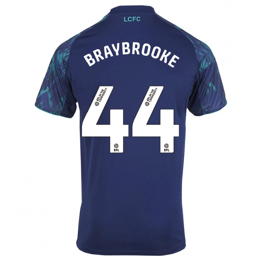 Danxen Heren Sammy Braybrooke #44 Marine Groen Wit Uitshirt Uittenue 2025/26 T-Shirt