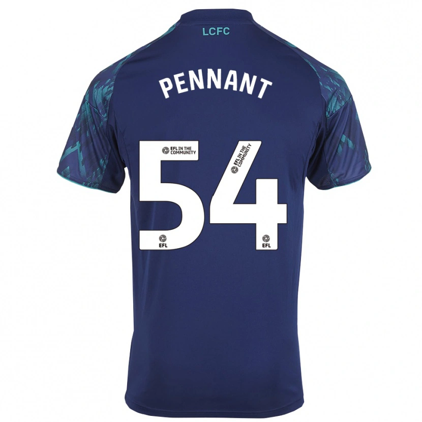 Danxen Heren Kian Pennant #54 Marine Groen Wit Uitshirt Uittenue 2025/26 T-Shirt