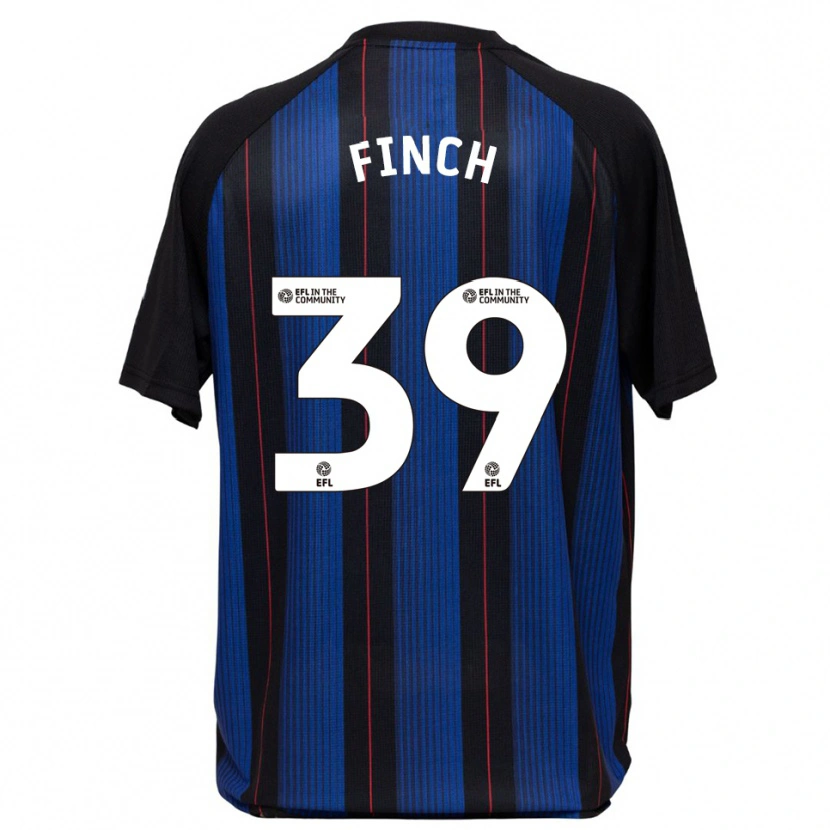 Danxen Heren Sonny Finch #39 Blauw Zwart Uitshirt Uittenue 2025/26 T-Shirt