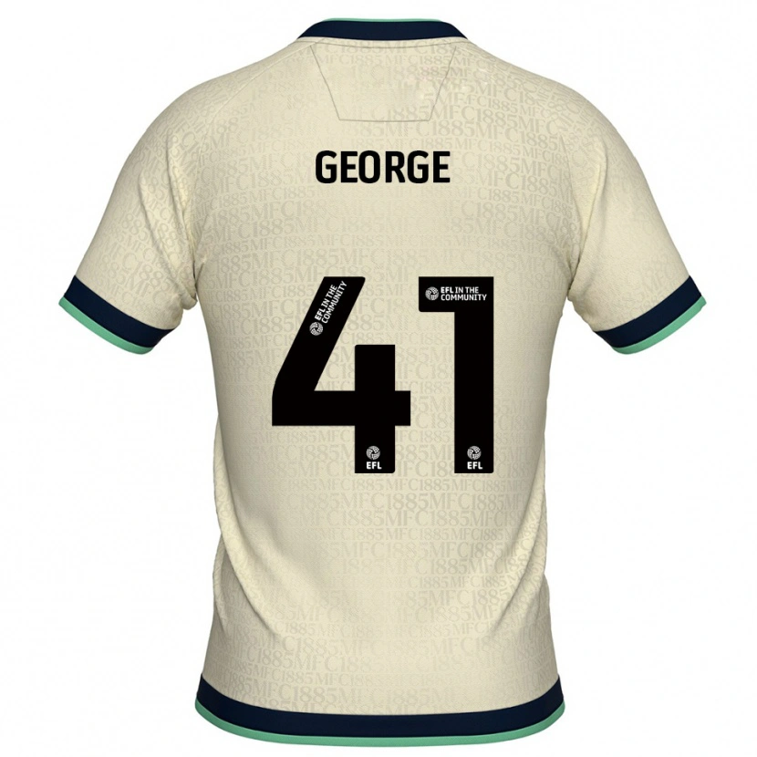 Danxen Heren George Evans #41 Champagne Marine Uitshirt Uittenue 2025/26 T-Shirt