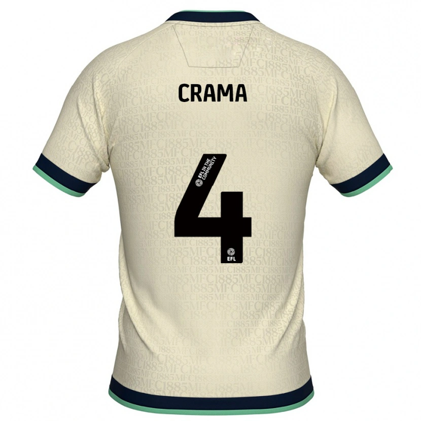 Danxen Heren Tristan Crama #4 Champagne Marine Uitshirt Uittenue 2025/26 T-Shirt