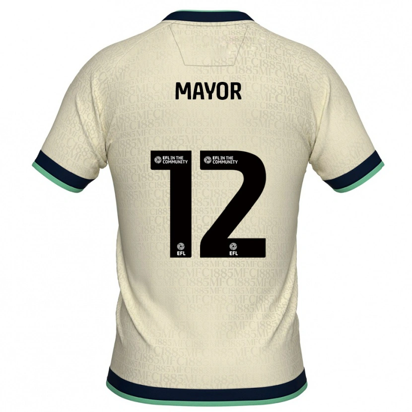 Danxen Heren Adam Mayor #12 Champagne Marine Uitshirt Uittenue 2025/26 T-Shirt