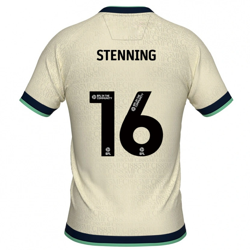 Danxen Heren Ellie Stenning #16 Champagne Marine Uitshirt Uittenue 2025/26 T-Shirt
