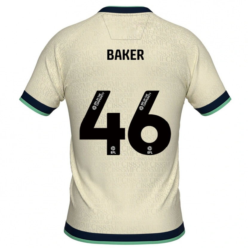 Danxen Heren Frankie Baker #46 Champagne Marine Uitshirt Uittenue 2025/26 T-Shirt