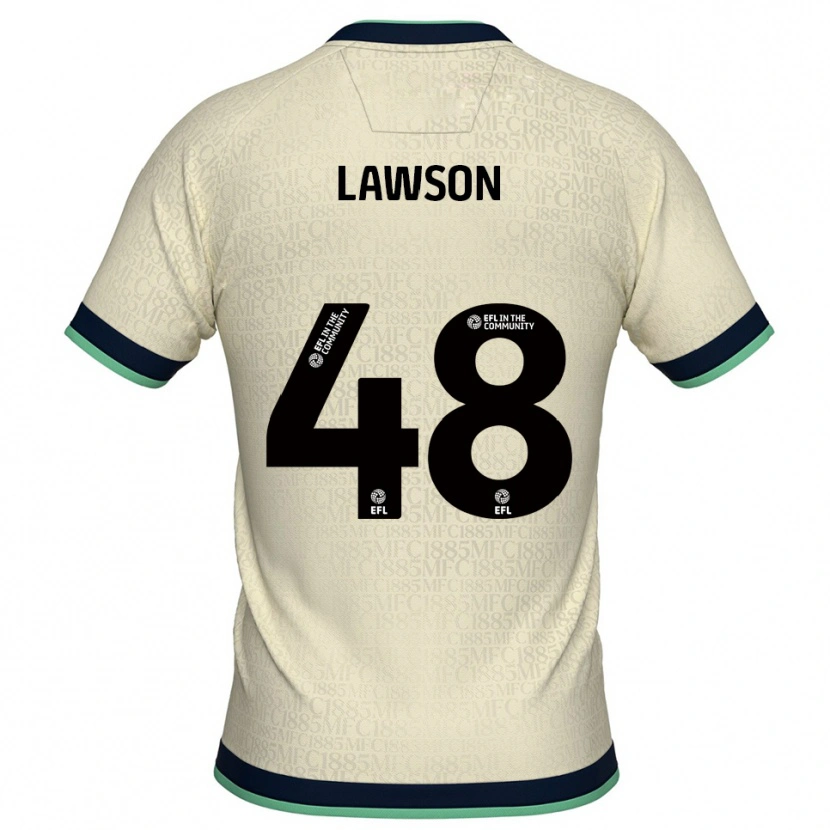 Danxen Heren Sha'mar Lawson #48 Champagne Marine Uitshirt Uittenue 2025/26 T-Shirt