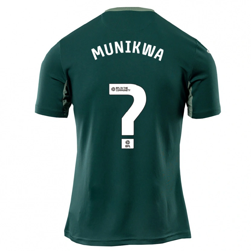 Danxen Heren Jayden Munikwa #0 Groen Wit Paars Uitshirt Uittenue 2025/26 T-Shirt