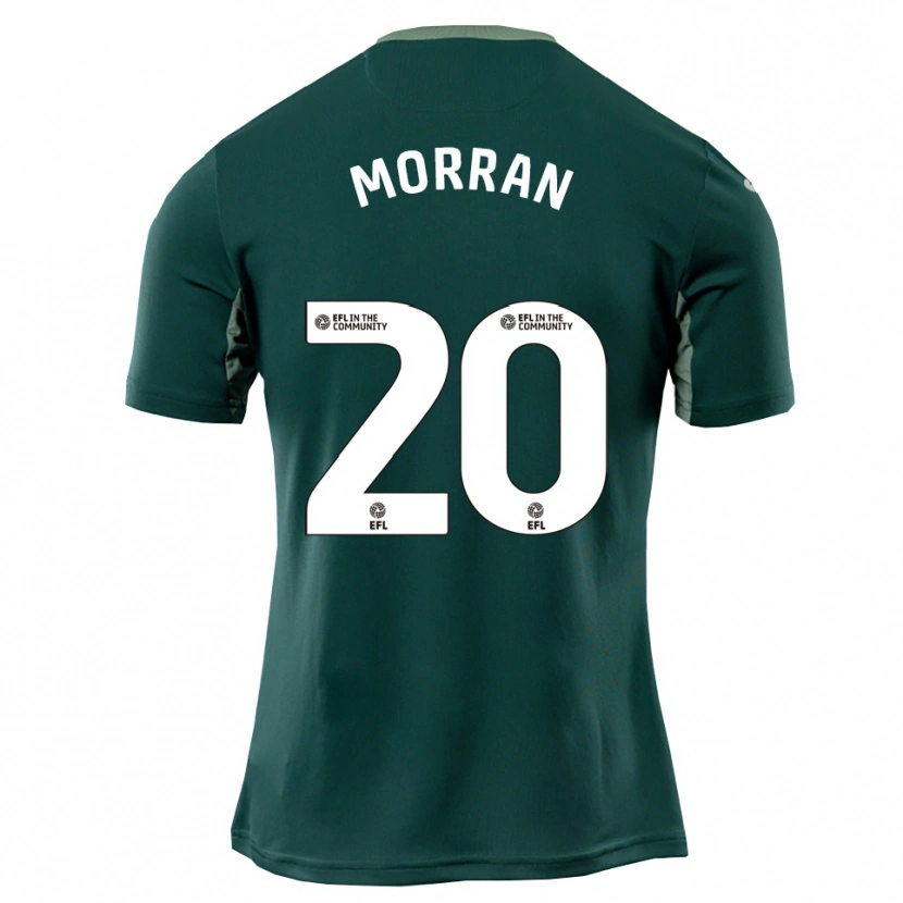 Danxen Heren Eloise Morran #20 Groen Wit Paars Uitshirt Uittenue 2025/26 T-Shirt