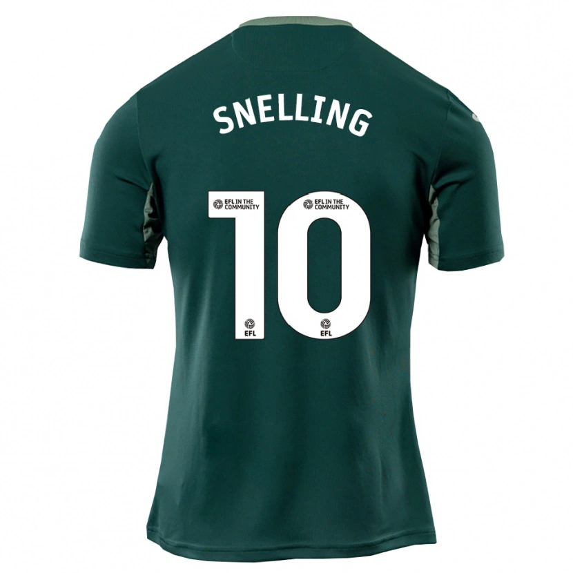 Danxen Heren Natasha Snelling #10 Groen Wit Paars Uitshirt Uittenue 2025/26 T-Shirt