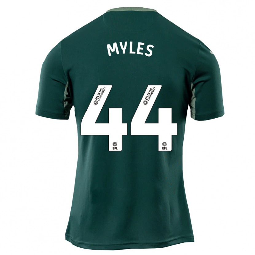 Danxen Heren Elliot Myles #44 Groen Wit Paars Uitshirt Uittenue 2025/26 T-Shirt