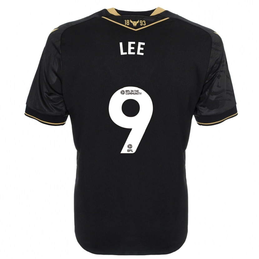 Danxen Heren Jack Lee #9 Zwart Goud Uitshirt Uittenue 2025/26 T-Shirt