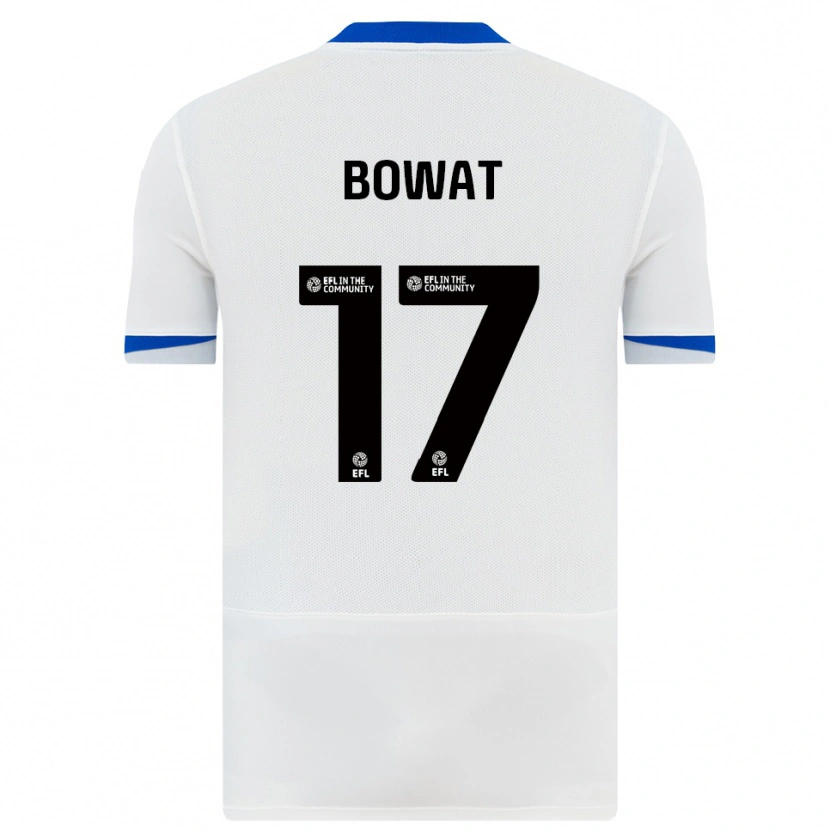 Danxen Heren Ibane Bowat #17 Wit Zwart Uitshirt Uittenue 2025/26 T-Shirt