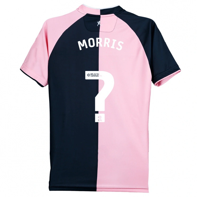 Danxen Heren Abbie Morris #0 Roze Zwart Uitshirt Uittenue 2025/26 T-Shirt