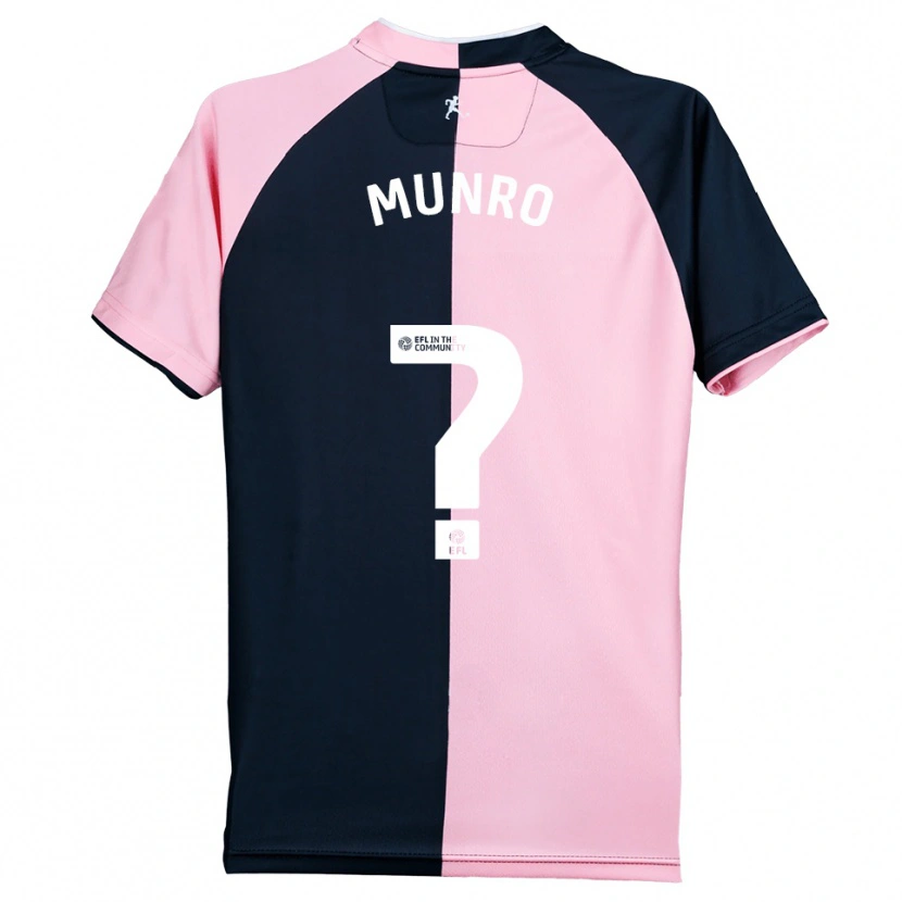 Danxen Heren Alana Munro #0 Roze Zwart Uitshirt Uittenue 2025/26 T-Shirt