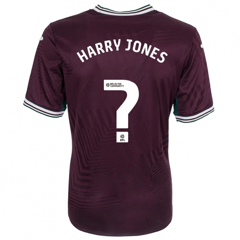 Danxen Heren Harry Jones #0 Roest Rood Wit Uitshirt Uittenue 2025/26 T-Shirt