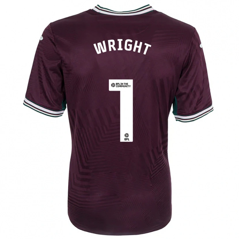 Danxen Heren Tom Wright #1 Roest Rood Wit Uitshirt Uittenue 2025/26 T-Shirt