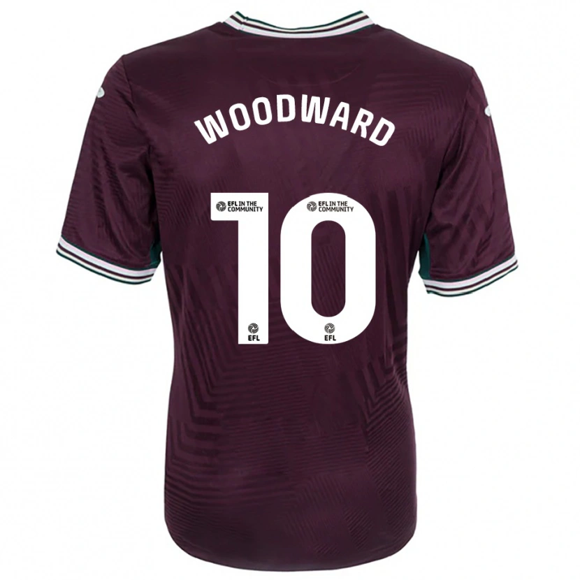 Danxen Heren Thomas Woodward #10 Roest Rood Wit Uitshirt Uittenue 2025/26 T-Shirt