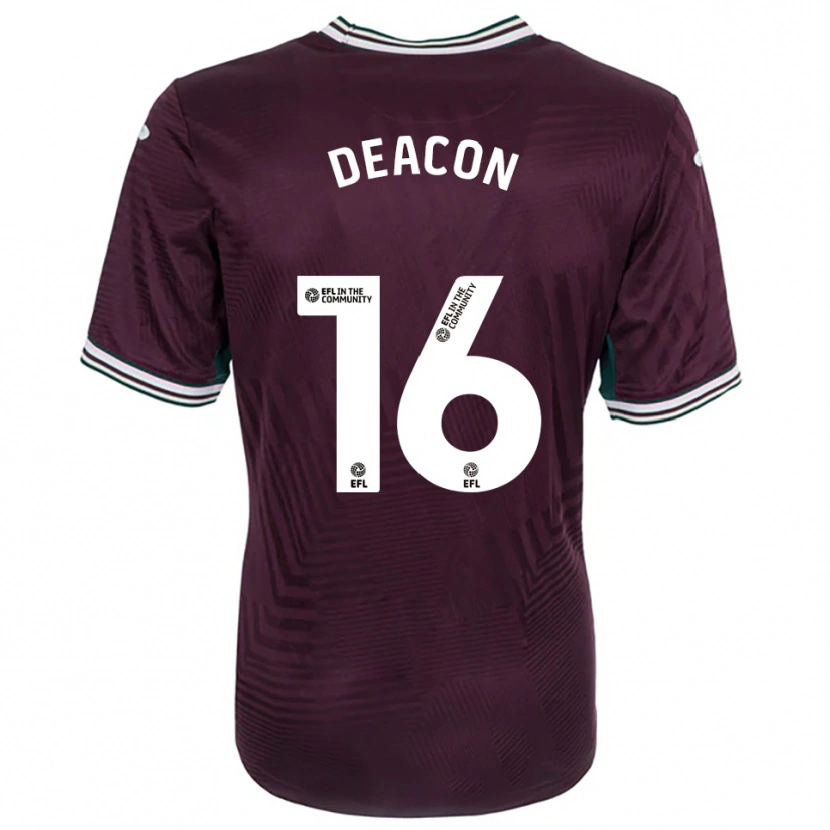 Danxen Heren Aimee Deacon #16 Roest Rood Wit Uitshirt Uittenue 2025/26 T-Shirt