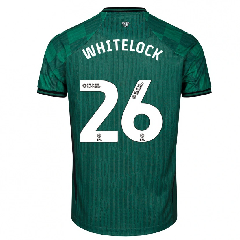 Danxen Heren Lily Whitelock #26 Groen Zwart Uitshirt Uittenue 2025/26 T-Shirt