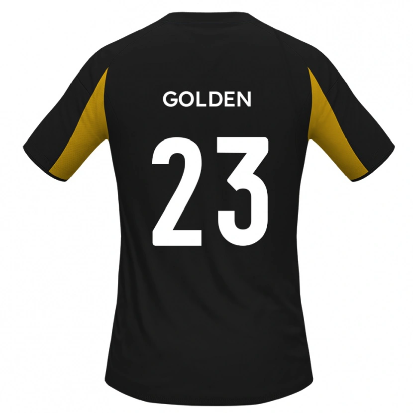 Danxen Heren Tylor Golden #23 Zwart Geel Uitshirt Uittenue 2025/26 T-Shirt