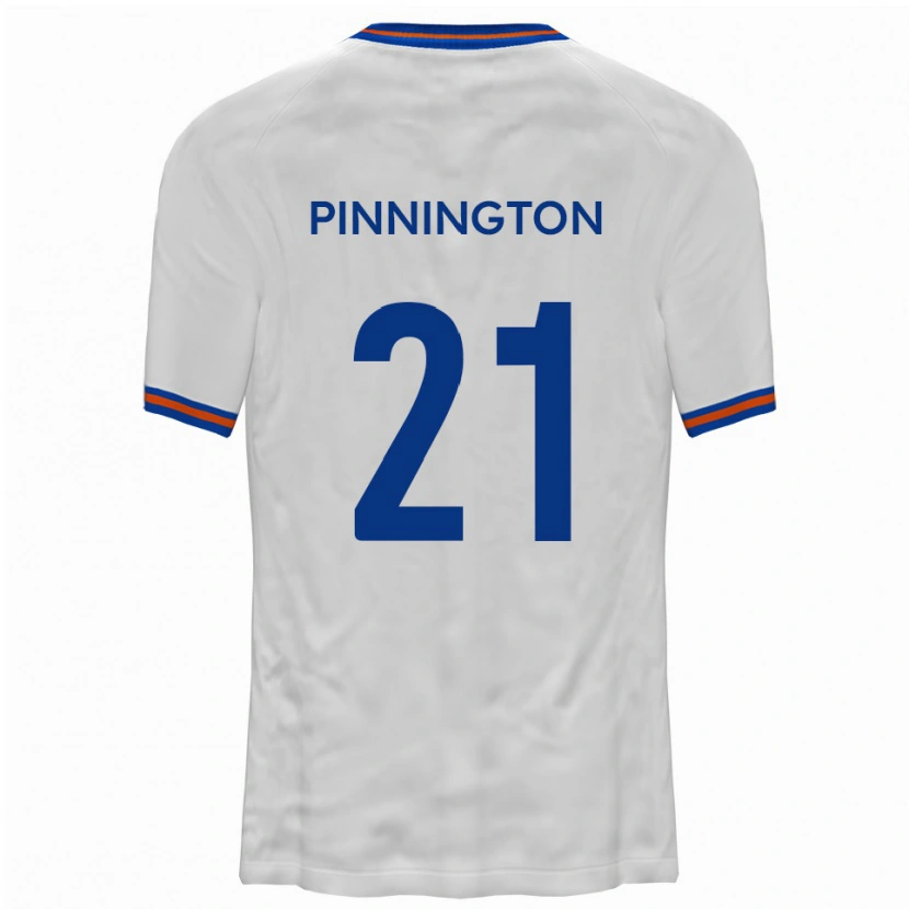 Danxen Heren Jacob Pinnington #21 Wit Blauw Uitshirt Uittenue 2025/26 T-Shirt