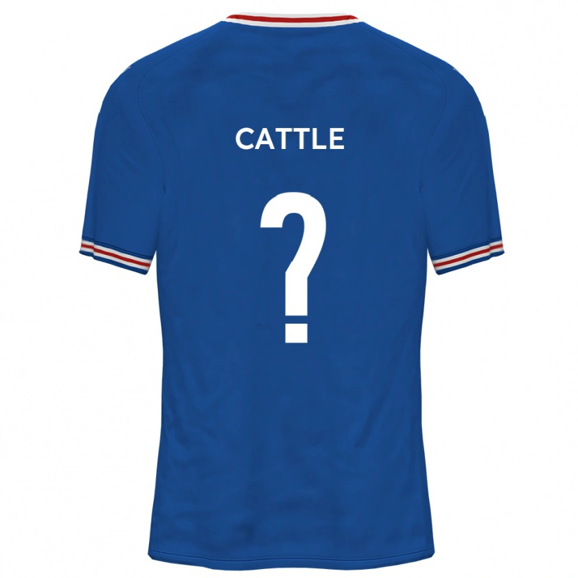 Danxen Heren Emily Cattle #0 Dodger Blue Uitshirt Uittenue 2025/26 T-Shirt