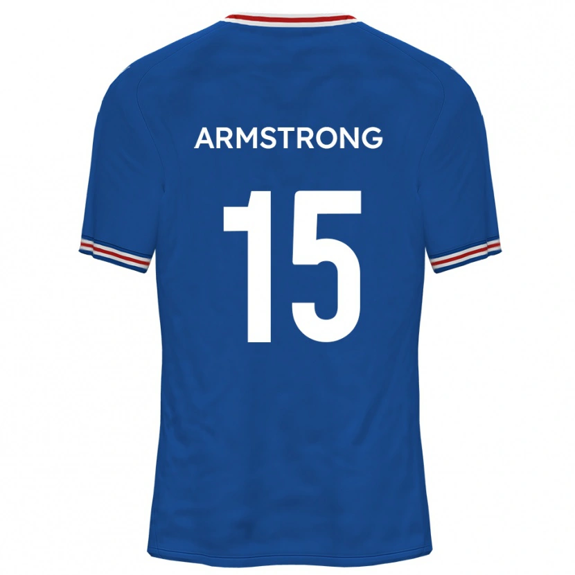 Danxen Heren Marvin Armstrong #15 Dodger Blue Uitshirt Uittenue 2025/26 T-Shirt