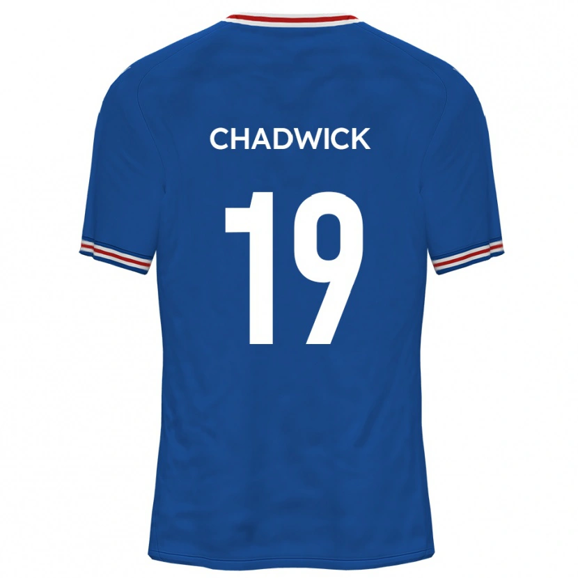 Danxen Heren Billy Chadwick #19 Dodger Blue Uitshirt Uittenue 2025/26 T-Shirt