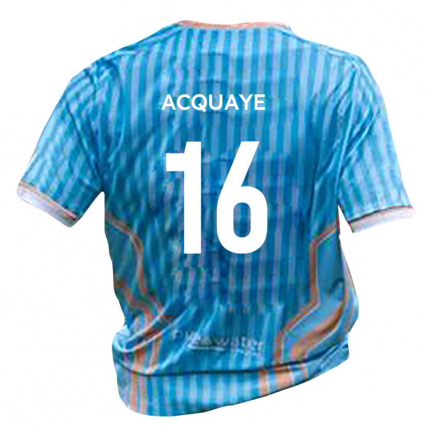 Danxen Heren Ben Acquaye #16 Zwart Goud Uitshirt Uittenue 2025/26 T-Shirt
