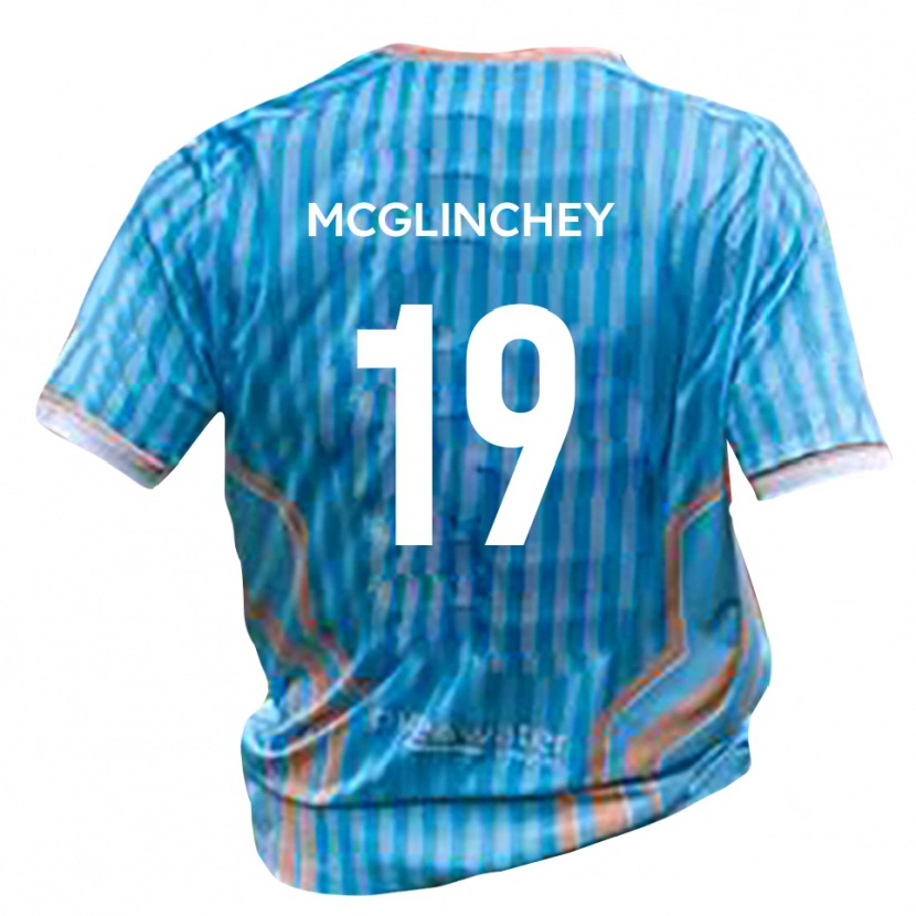 Danxen Heren Tom Mcglinchey #19 Zwart Goud Uitshirt Uittenue 2025/26 T-Shirt