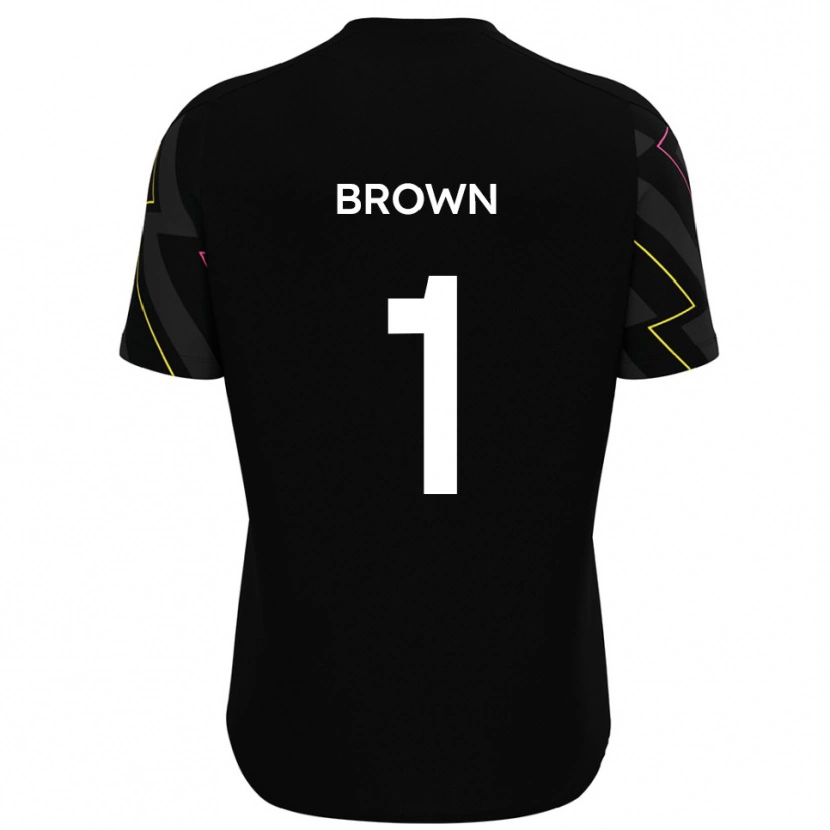 Danxen Heren Rory Brown #1 Zwart Grijs Uitshirt Uittenue 2025/26 T-Shirt