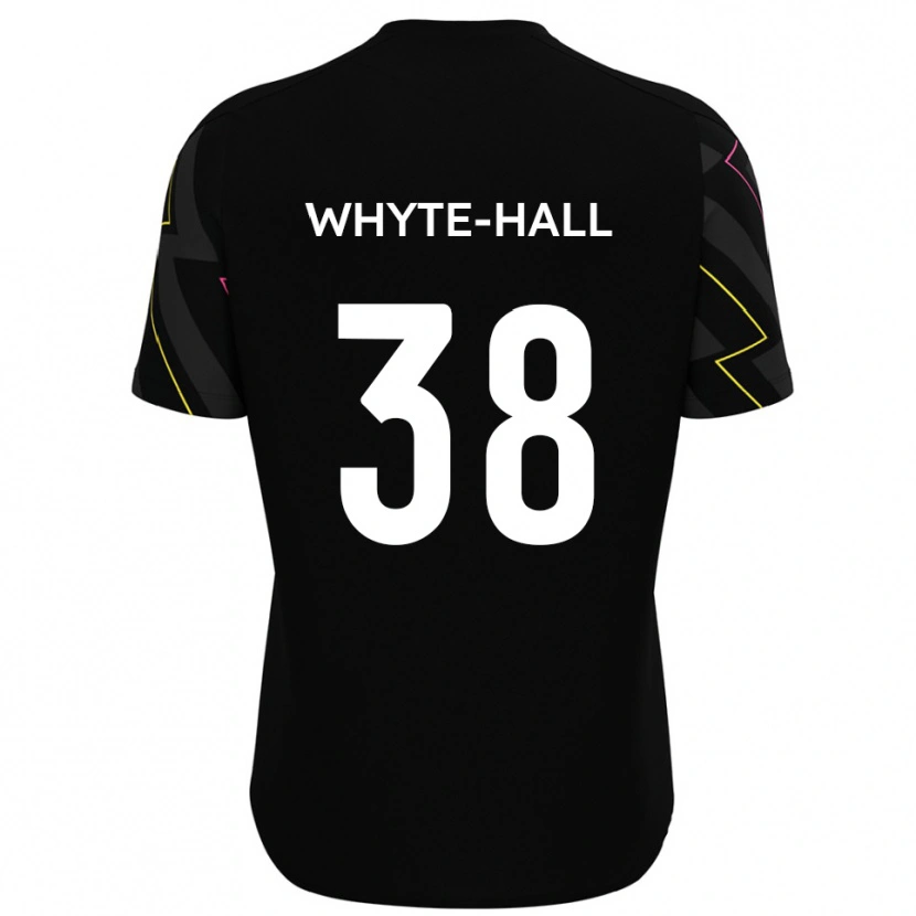 Danxen Heren Szhem Whyte-Hall #38 Zwart Grijs Uitshirt Uittenue 2025/26 T-Shirt