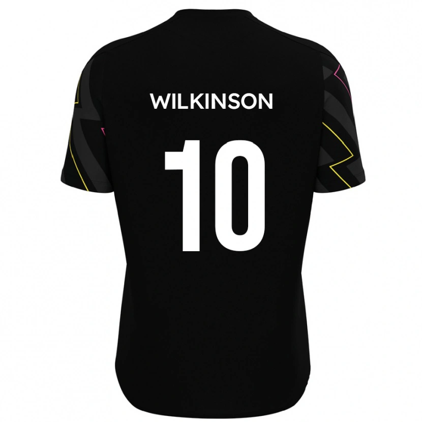 Danxen Heren Conor Wilkinson #10 Zwart Grijs Uitshirt Uittenue 2025/26 T-Shirt